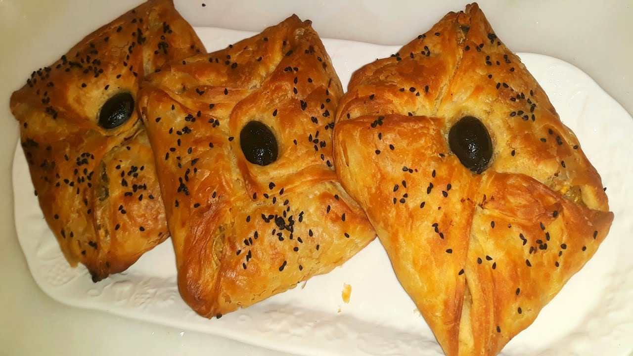 مسمن معمر  في الفرن مورق و مقرمش لذيذ بزاف و بحشوة أكثر من رائعة