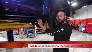Rockarmor dmax 2012+ side step fitting instructions