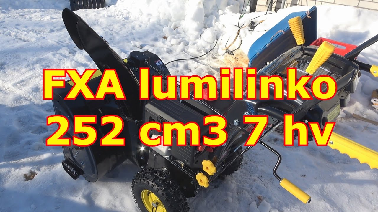 FXA lumilinko 252 cc 7 hv