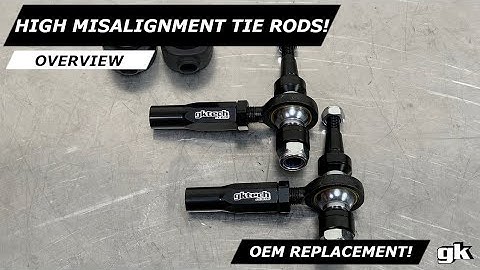 Gktech High Misalignment 240sx Skyline Outer Tie Rod Ends - Install