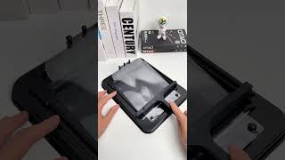 Turns out foldable screen protectors can be this easy to put on#otao #screenprotector #samsungfold