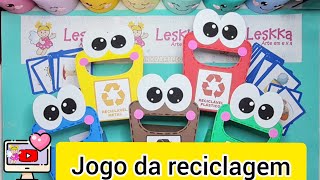 JOGO EDUCATIVO RECICLE BRINCANDO 1001 - Mult-Lar