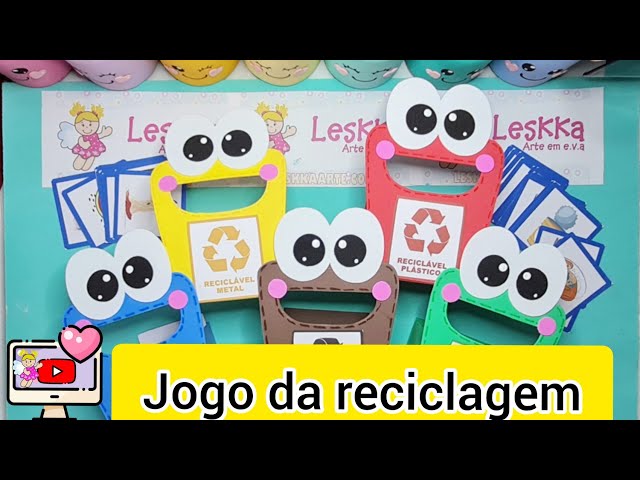 JOGO EDUCATIVO RECICLE BRINCANDO 1001 - Mult-Lar