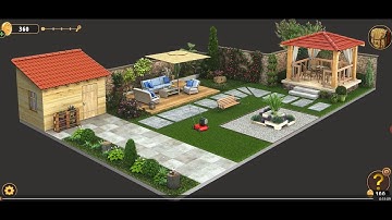 Rooms & Exits GARDEN (Chapter 3 - Level 9)