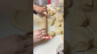 Rolling pin and ube for filling #bread #breadrolls #ube #pandesal #pan #dough #breadbakers Rolling pin and ube for filling #bread #breadrolls #ube #pandesal #pan #dough #breadbakers
