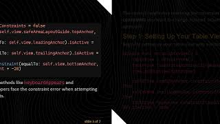 Resolving Xcode Errors When Programmatically Changing Constraints in Swift: A Guide for Developers