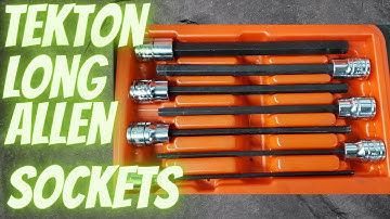 TEKTON LONG ALLEN SOCKETS