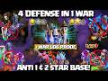 Th18 Anti Thrower Base coc! New Th18 War Base + Th18 LEGEND Base🔥4 Defense in 1 war 🌱 Clash of Clans