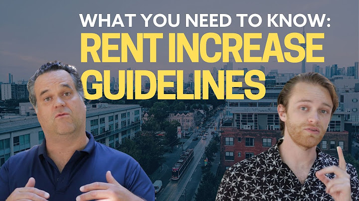 What You Need To Know - Rent Increase Guidelines