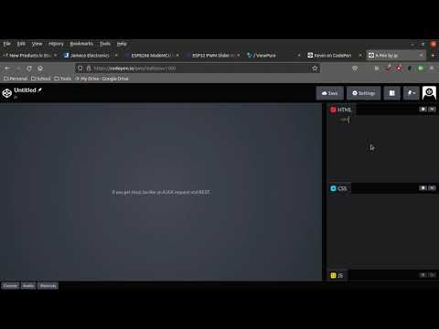 Starting with CodePen