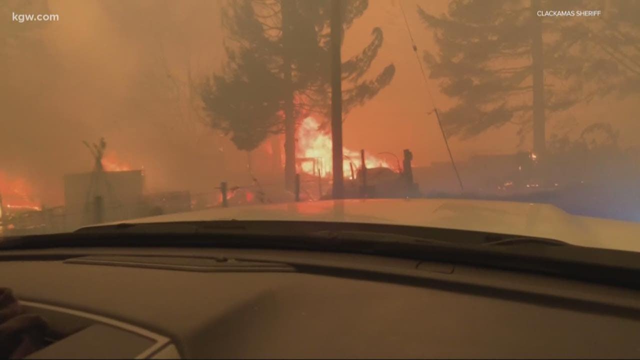 Firefighting conditions improving in Clackamas County