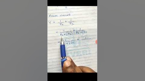 NTA Lect. 41 Parallel Resonance and Resonant frequency of Tank Circuit