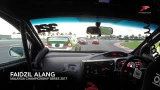 Track battle MCS 2017 onboard Faidzil Alang