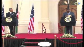 Ushoga? Rais Obama Na Kenyatta Watofautiana Kuhusu Ushoga