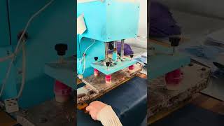 Heat Press Reflective Tape Process | Functional Garment Manufacturing #apparel #factory #clothing
