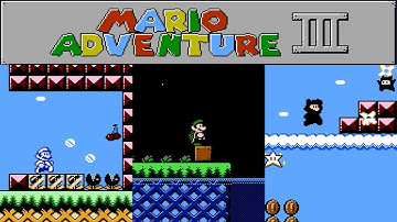 Mario Adventure 3 (Super Mario Bros. 3 Hack) World 1, Part 1 - NES/Famicom MiSTer FPGA Capture