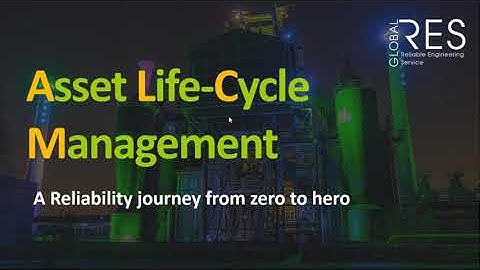 RES Global - Session 3 of Asset Life Cycle Management - A Reliability journey from zero to hero 2022