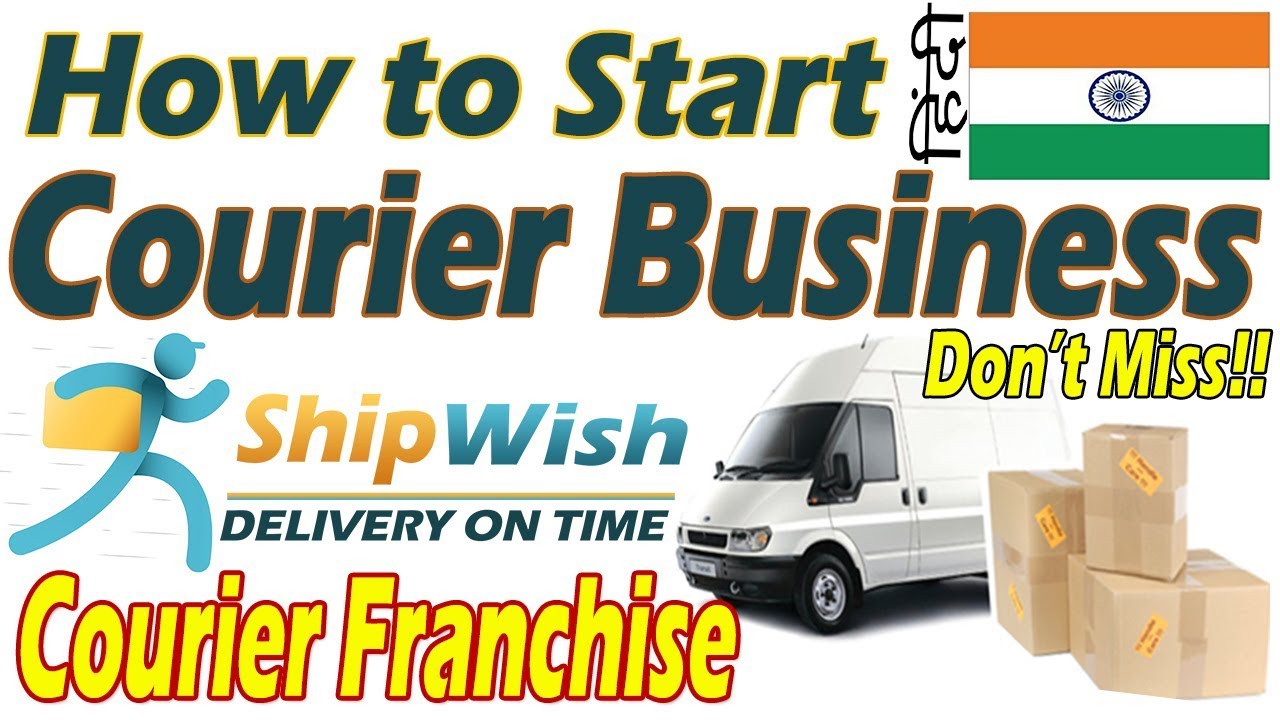 courier service business plan india