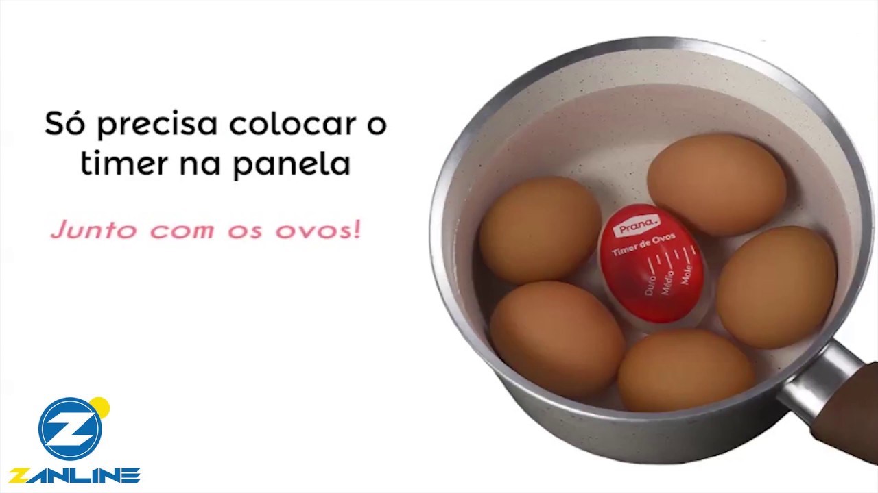 Timer para Cozimento de Ovos Temporizador de Ovo Egg Timer - Zanline