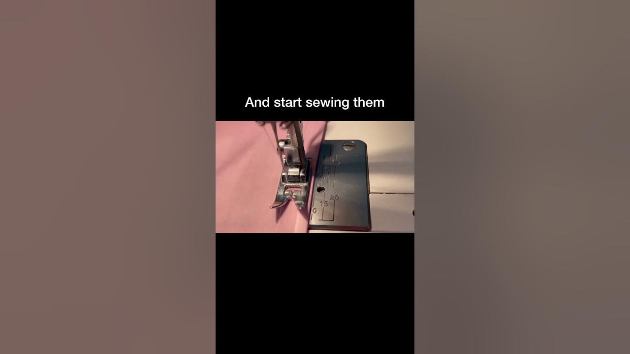 How to sew a pillow case / envelope pillow case YouTube