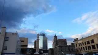 Time Lapse ~Clouds Roll Through - Downtown Springfield, MA #Framelapse