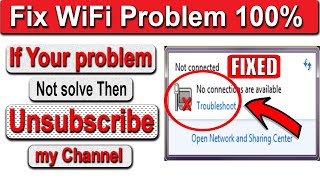 How To Fix No Connections Are Available For Windows 7 Top 5 Working ...