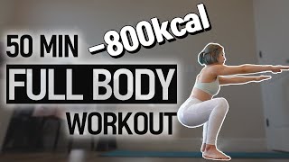 Full body workout 50min | 살 찐 분들 들어오세요! 전신운동루틴