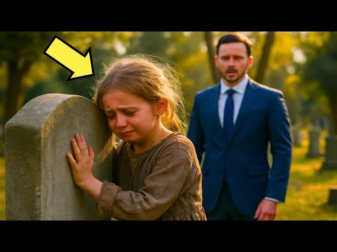 مليونير يجد فتاة وحيدة تبكي على قبر ابنه وما كشفته