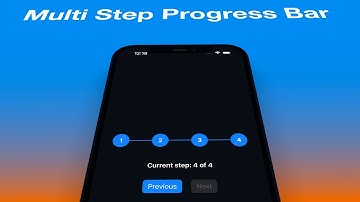 SwiftUI   Multi Step Progress Bar