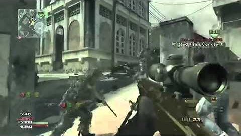 MW3: MSR killfeed w/ collateral headshot