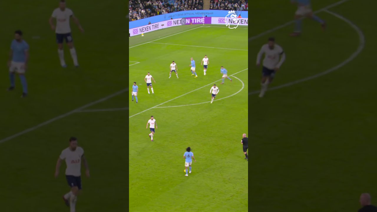 The Touch Dribble And Finish From Mahrez 