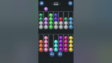 Ball Sort by Infinite Joy: Levels 6133, 6134, 6135