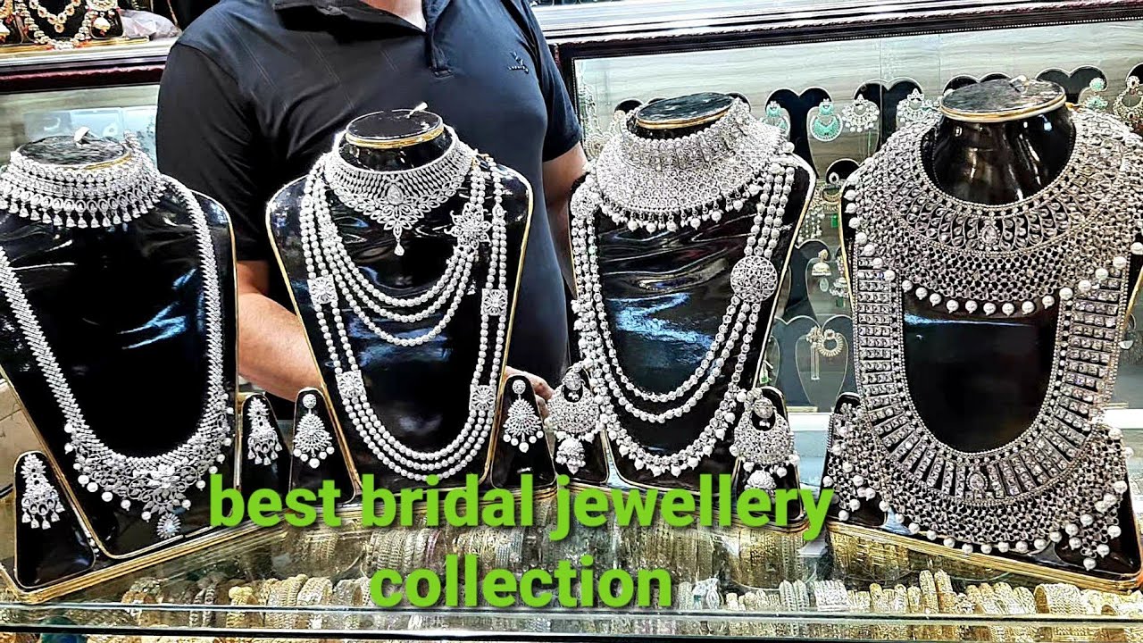 Latest Silver Colour Diamond Cutting Jewellery Design 2020 Best