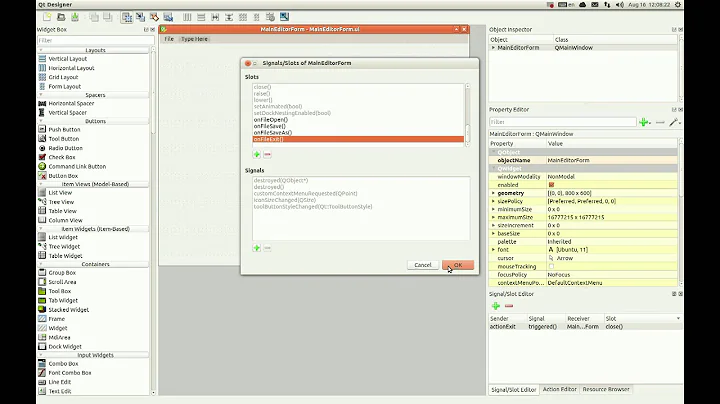Creating Qt GUI application using Netbeans IDE and Ubuntu