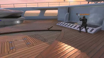 Combat Axe across the map on hijacked