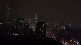 Dark Prevail In Beijing China After Storm Hits At Day Time |2020|