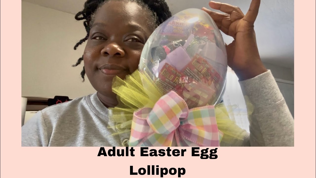 Adult Easter Egg Lollipop 