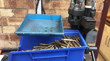 SLO-Mo video, reloading .223 on a Dillon 1050