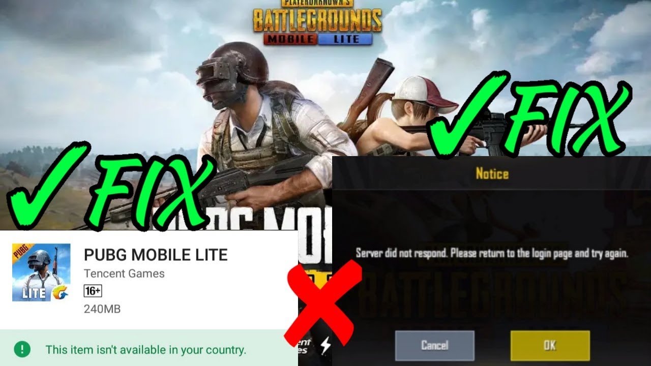 Install PUBG lite without any server and update error | All Country fix |  100% working - 