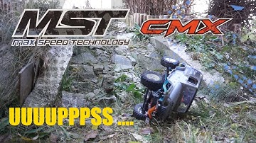 MST CMX with Jeep Wrangler YJ -- not possible to climb - so many Crashes