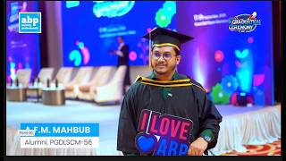 PGDLSCM alumni graduation journey
