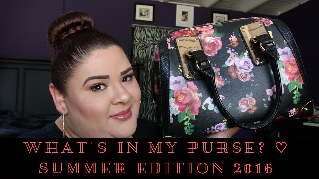 What's in my Purse? ♡ Summer Edition 2016 YouTube