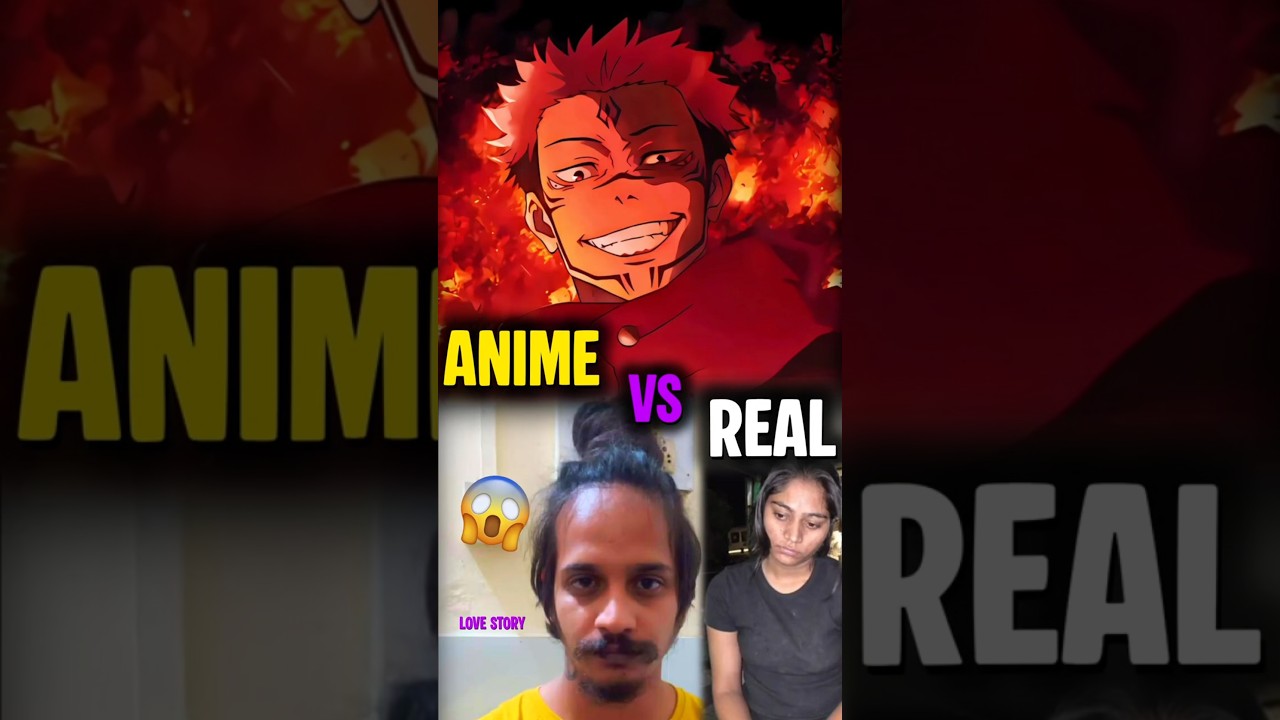 Anime vs Reality - Love Story 🤯 | 