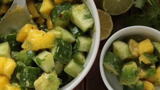How to Make Tropical Cucumber Salad
