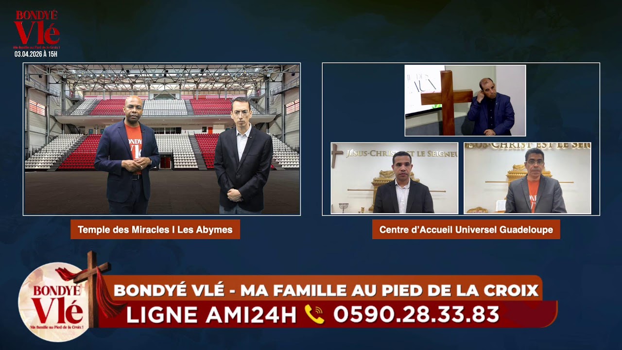 Émission Parole de Vie spéciale Bondyé Vlé - 26/03/2026