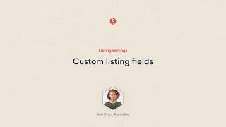 How to set up listing fields | Sharetribe Tutorial