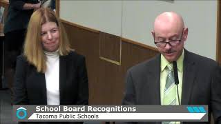 November 14, 2019 School Board Meeting