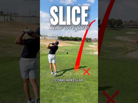 Cómo solucionar el SLICE 👌🏌️‍♂️ #golf