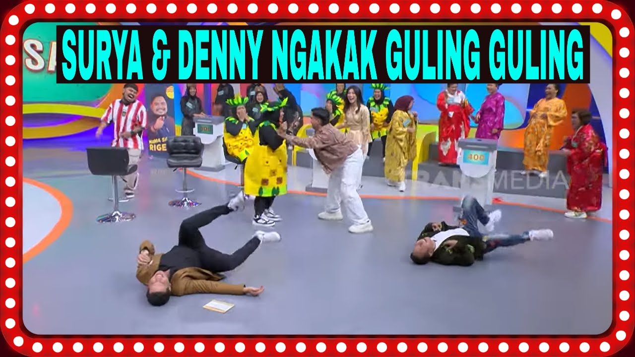 RAWARONTEK BIKIN SURYA & DENNY NGAKAK GULING-GULING | MOMEN SERU ARISAN (20/11/24)