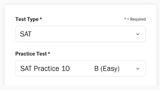 SAT Practice Test 10B (Easy Difficulty) Speedrun